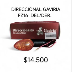 DIRECCIÓNAL GAVIRIA FZ16 DEL/DER.