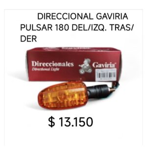 DIRECCIONAL GAVIRIA PULSAR 180 DEL/IZQ. TRAS/DER