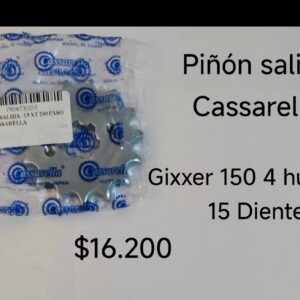Piñón salida Cassarella